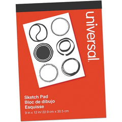 UNIVERSAL - Note Pads, Writing Pads & Notebooks Writing Pads & Notebook Type: Scratch Pad Size: 9 x 12 - Top Tool & Supply