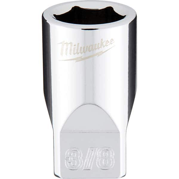 Milwaukee Tool - Hand Sockets Drive Size (Inch): 1/4 Size (Inch): 3/8 - Top Tool & Supply