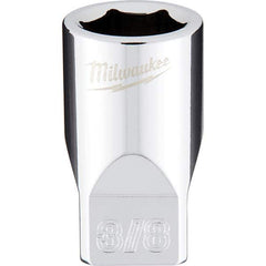 Milwaukee Tool - Hand Sockets Drive Size (Inch): 1/4 Size (Inch): 3/8 - Top Tool & Supply