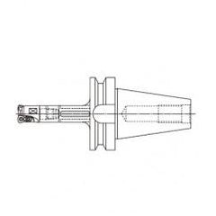 HBT40D025L097T ENDMILL HOLDERS - Top Tool & Supply