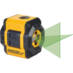 Johnson Level & Tool - Laser Levels Level Type: Self Leveling Cross Line Laser Maximum Measuring Range (Miles): 0.006 - Top Tool & Supply