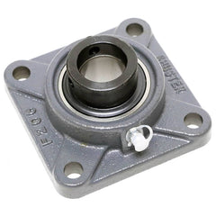 Shuster - NAF205-16, 1" ID, 3-3/4" OAL x 3-3/4" OAH x 1-3/4" Wide, 4-Bolt Flange Bearing - Exact Industrial Supply