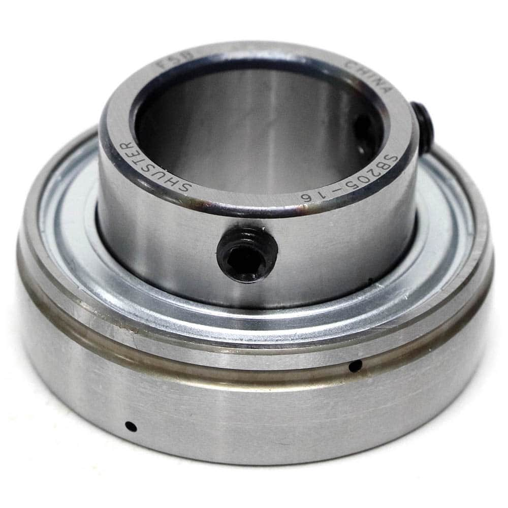 Shuster - SB206-20G, 1-1/4" ID x 62mm OD Insert Bearing - Exact Industrial Supply