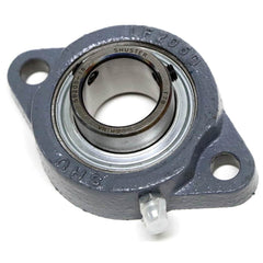 Shuster - SBLF205, 25mm ID, 64mm OAL x 96mm OAH30.5mm Wide, 2-Bolt Flange Bearing - Exact Industrial Supply