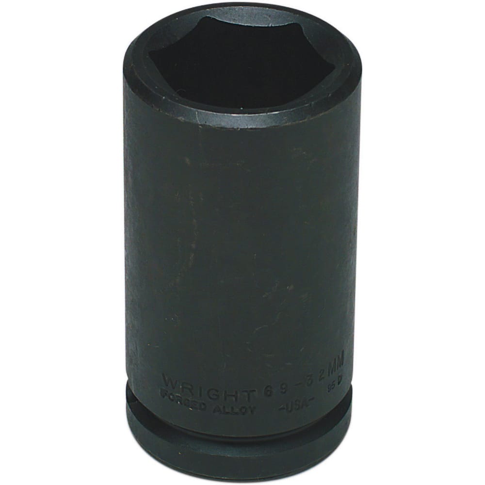 Wright Tool & Forge - Impact Sockets; Drive Size: 3/4 ; Size (mm): 46.0000 ; Type: Deep ; Style: Impact Socket ; Style: Impact Socket ; Style: Impact Socket - Exact Industrial Supply