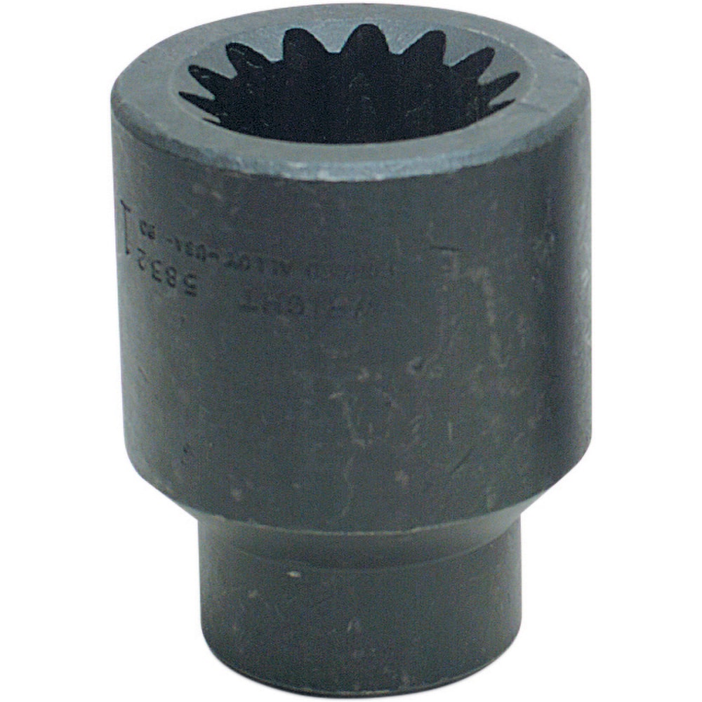 Wright Tool & Forge - Impact Sockets; Drive Size: #5 Spline ; Size (Inch): 1-3/8 ; Type: Standard ; Style: Impact Socket ; Style: Impact Socket ; Style: Impact Socket - Exact Industrial Supply