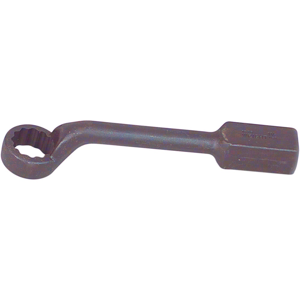 Wright Tool & Forge - Box Wrenches; Wrench Type: Striking ; Tool Type: Offset ; Size (Inch): 2-1/2 ; Number of Points: 12 ; Head Type: Single End ; Finish/Coating: Black - Exact Industrial Supply