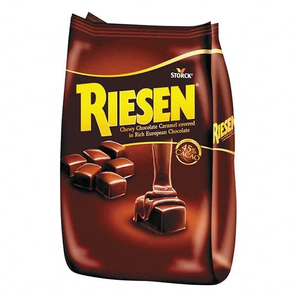 Riesen - Snacks, Cookies, Candy & Gum Breakroom Accessory Type: Candy Breakroom Accessory Description: Chocolate Caramel Candies, 30oz Bag - Top Tool & Supply