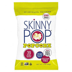 SkinnyPop Popcorn - Snacks, Cookies, Candy & Gum Breakroom Accessory Type: Popcorn Breakroom Accessory Description: Popcorn, Original, 1 oz Bag, 12/Carton - Top Tool & Supply