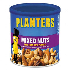 Planters - Snacks, Cookies, Candy & Gum Breakroom Accessory Type: Nuts Breakroom Accessory Description: Mixed Nuts, 15 oz Can - Top Tool & Supply