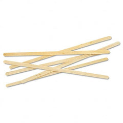 ECO PRODUCTS - Coffee, Tea & Accessories Breakroom Accessory Type: Coffee Stirrers Breakroom Accessory Description: Renewable Wooden Stir Sticks - 7" 1000/Pack 10 Pk/Carton - Top Tool & Supply