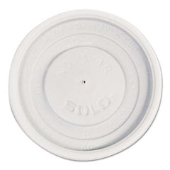 DART - Polystyrene Vented Hot Cup Lids, 4 oz Cups, White, 100/Pack, 10 Packs/Carton - Top Tool & Supply