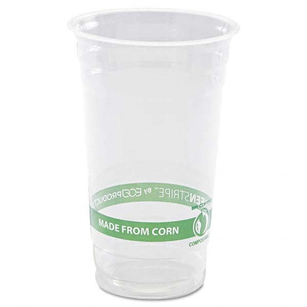 ECO PRODUCTS - GreenStripe Renewable & Compostable Cold Cups - 24 oz, 50/PK, 20 PK/CT - Top Tool & Supply