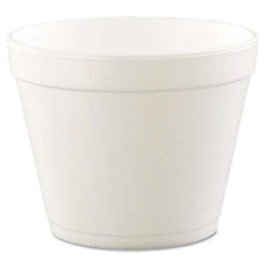 DART - Foam Containers, Foam, 24 oz, White, 25/Bag, 20 Bags/Carton - Top Tool & Supply