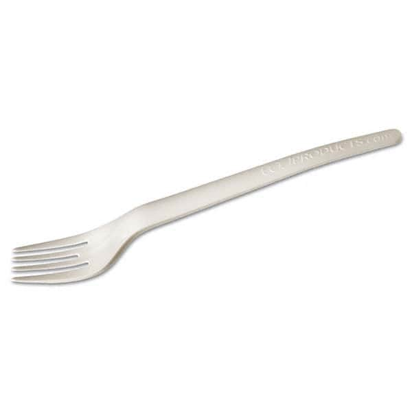 ECO PRODUCTS - Plantware Renewable & Compostable Fork - 6", 50/PK, 20 PK/CT - Top Tool & Supply