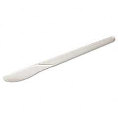 ECO PRODUCTS - Plantware Renewable & Compostable Knife - 6", 50/PK, 20 PK/CT - Top Tool & Supply