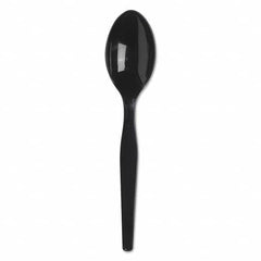 Dixie - SmartStock Plastic Cutlery Refill, Spoons, 6", Black, 40 Pack, 24 Packs/CT - Top Tool & Supply