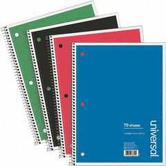 UNIVERSAL - Note Pads, Writing Pads & Notebooks Writing Pads & Notebook Type: Notebook Size: 10-1/2 x 8 - Top Tool & Supply