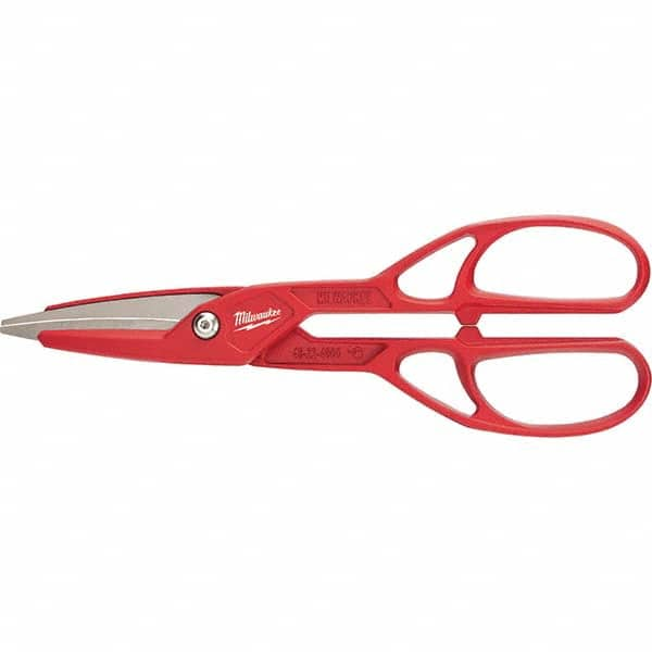 Milwaukee Tool - Snips Snip Type: Tinner's Snip Cut Direction: Straight - Top Tool & Supply