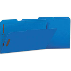 UNIVERSAL - File Folders, Expansion Folders & Hanging Files Folder/File Type: File Folders with Top Tab Color: Blue - Top Tool & Supply