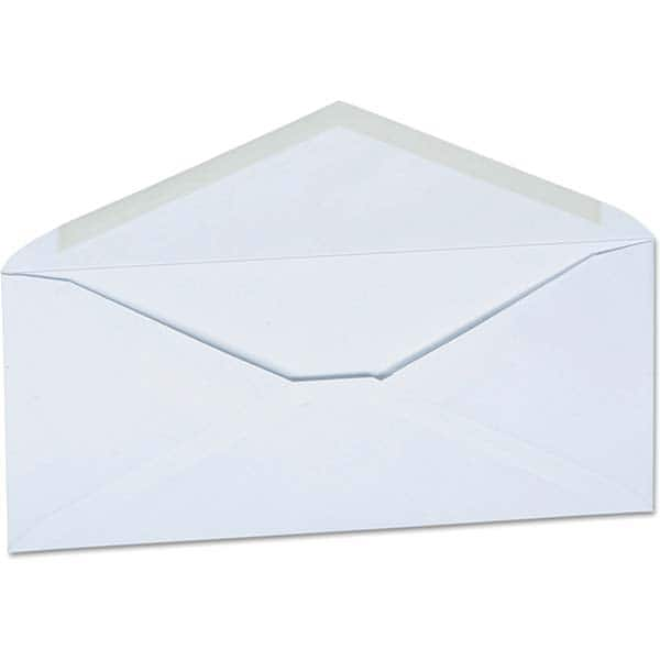 Business Mailing Envelope: 7-1/4″ Wide, 9-1/2″ Long White