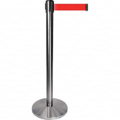 Tensator - Barrier Posts Type: Tensabarrier Post Post Color/Finish: Satin Chrome - Top Tool & Supply