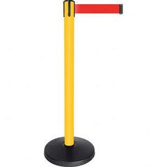 Tensator - Barrier Posts Type: Tensabarrier Post Post Color/Finish: Yellow - Top Tool & Supply