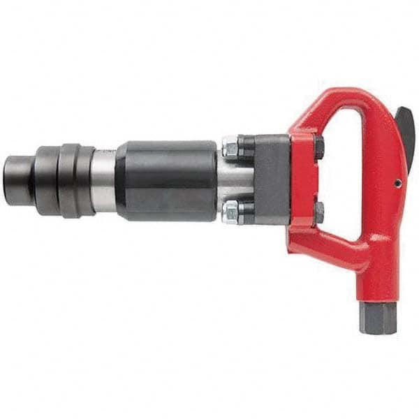 Chicago Pneumatic - 2,600 BPM, 1-1/8" Long Stroke, Air Chipping Hammer - Top Tool & Supply