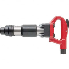 Chicago Pneumatic - 2,150 BPM, 1-1/8" Long Stroke, Air Chipping Hammer - Top Tool & Supply