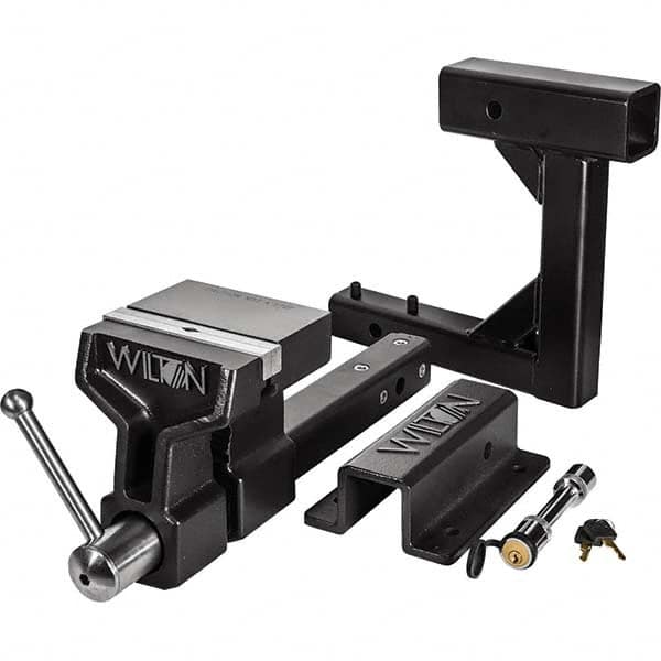 Wilton - 6" Jaw Width x 5-3/4" Jaw Opening, 5" Throat Depth, Bench & Pipe Combination Vise - Top Tool & Supply