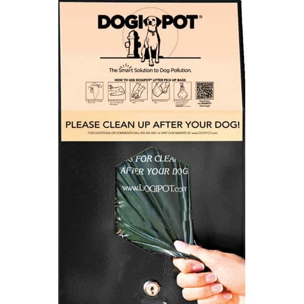 DOGIPOT - Pet Waste Stations Mount Type: Post, Pole or Wall Overall Height Range (Feet): 4' - 8' - Top Tool & Supply