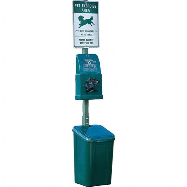 DOGIPOT - Pet Waste Stations Mount Type: Pole Mount Overall Height Range (Feet): 4' - 8' - Top Tool & Supply