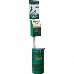 DOGIPOT - Pet Waste Stations Mount Type: Pole Mount Overall Height Range (Feet): 4' - 8' - Top Tool & Supply