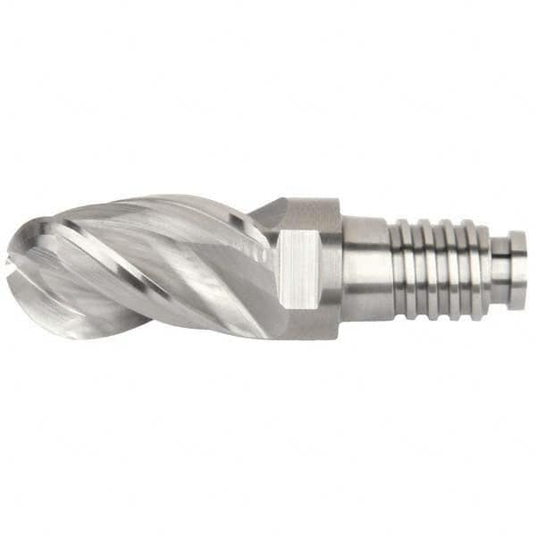 Kennametal - Ball End Mill Heads Mill Diameter (Inch): 5/8 Mill Diameter (Decimal Inch): 0.6250 - Top Tool & Supply