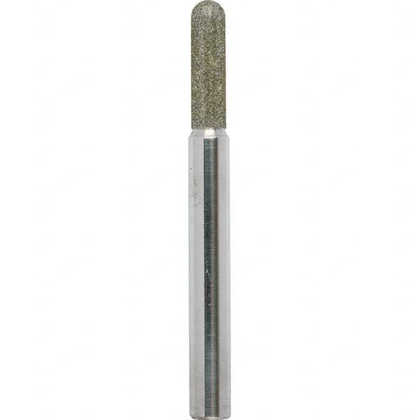 Strauss - Grinding Pins Abrasive Head Diameter (Decimal Inch): 0.375 Abrasive Head Diameter (Inch): 3/8 - Top Tool & Supply