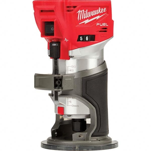 Milwaukee Tool - Electric Routers Collet Size (Inch): 1/4 Router Type: Cordless Compact Router - Top Tool & Supply