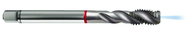 M14x1.5 6H 3-Flute Cobalt Red Ring Semi-Bottoming 40 degree Spiral Flute Tap-Bright - Top Tool & Supply