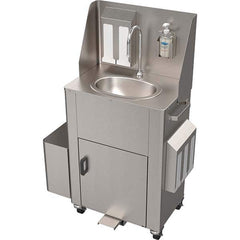 Acorn Engineering - Wash Fountain Accessories Type: Splash Guard w/Towel&Soap Dispensers For Use With: PS1000 Series Portable Sink - Top Tool & Supply