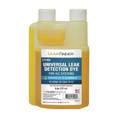 Leak Finder - Automotive Leak Detection Dyes Applications: Refrigeration Container Size: 8 oz. - Top Tool & Supply