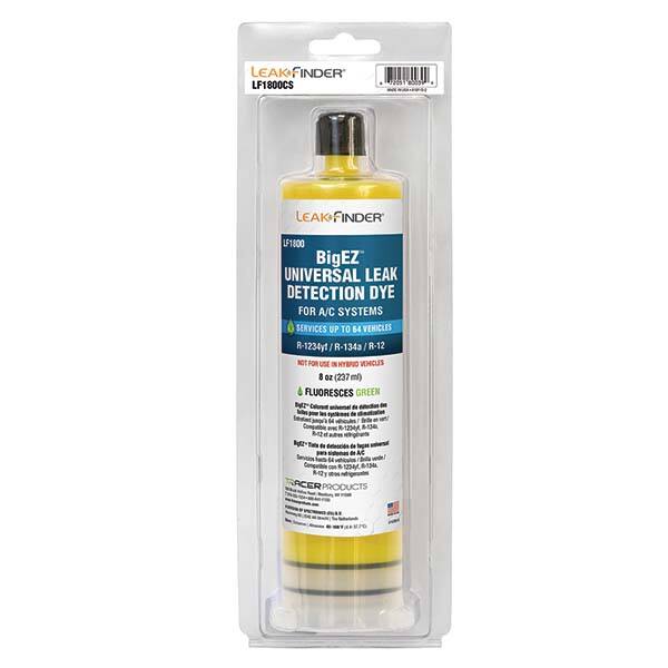 Leak Finder - Automotive Leak Detection Dyes Applications: Refrigeration Container Size: 8 oz. - Top Tool & Supply