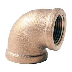 Merit Brass - Brass & Chrome Pipe Fittings Type: 90 Degree Elbow Fitting Size: 1/2 - Top Tool & Supply