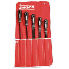 Simonds File - File Sets File Set Type: American File Types Included: Mill; Half Round; Round; Slim Taper; Rasp - Top Tool & Supply