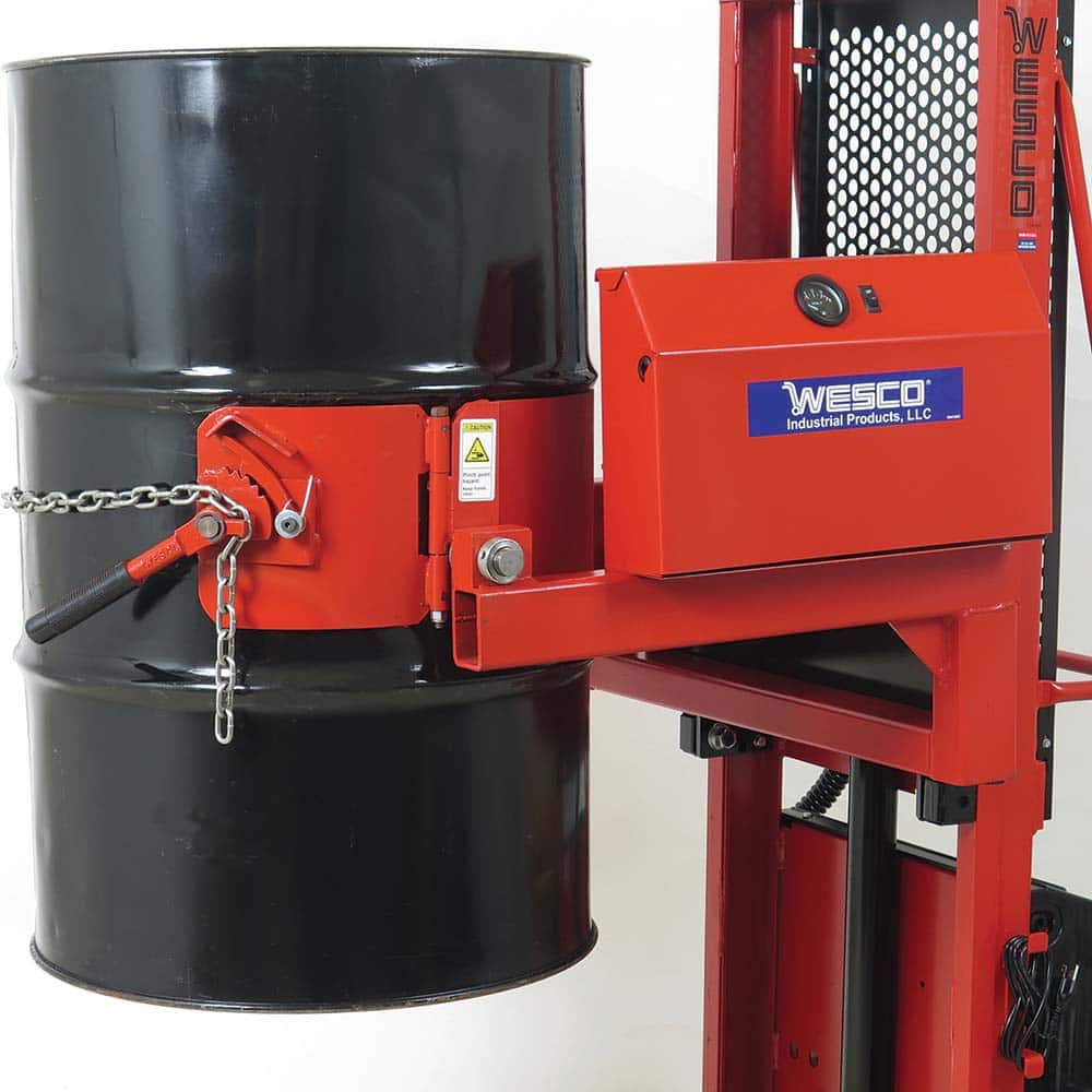 Wesco Industrial Products - Drum & Tank Handling Equipment Product Type: Drum Rotator For Drum Capacity (Gal.): 55 - Top Tool & Supply