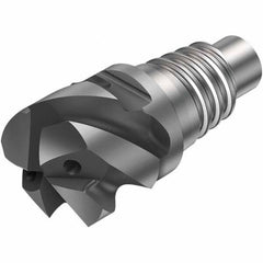 Sandvik Coromant - Corner Radius & Corner Chamfer End Mill Heads Mill Diameter (mm): 25.00 Mill Diameter (Decimal Inch): 0.9843 - Top Tool & Supply