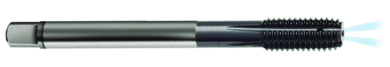 M20 x 2.5 Dia. - 6HX - 7 FL - Carbide Semi-Bott Tap-TiCN -Coolant-Thru-FORM-C DIN 376 - Top Tool & Supply