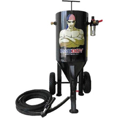 BadBoy Blasters - Portable Sandblasters Tank Height (Inch): 32 Overall Depth (Inch): 15 - Top Tool & Supply