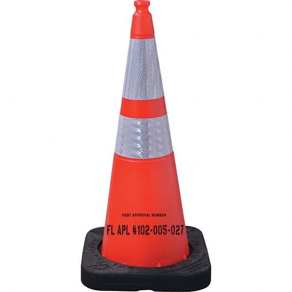 VizCon - Traffic Cones Type: Cone Color: Fluorescent Orange - Top Tool & Supply