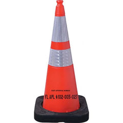 VizCon - Traffic Cones Type: Cone Color: Fluorescent Orange - Top Tool & Supply