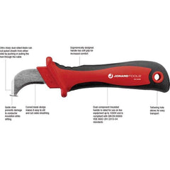 Jonard Tools - Wire & Cable Strippers Type: Cable Cutter Overall Length (Inch): 7.75 - Top Tool & Supply