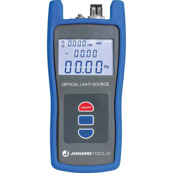 Jonard Tools - Cable Testers Cable Type: Fiber Optic Display Type: LCD - Top Tool & Supply